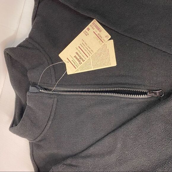 NWT Pullover Zipped Knitted Sweater Sz M - Picture 4 of 6